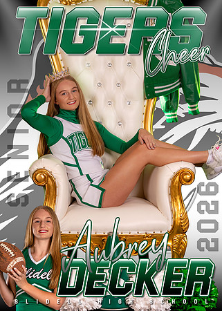 Aubrey Decker - SHS Cheer Banner 2026
