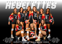 HCHS Volleyball Team 2025-2026