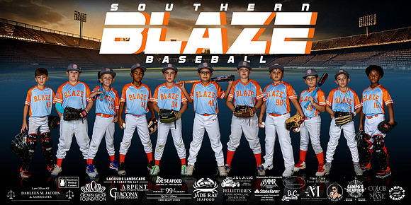 Southern Blaze Orange Team Banner 2025