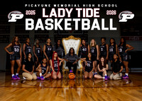 PMHS Lady Tide Basketball Team 2025-2026