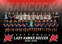 HHS Lady Hawks Soccer Team 2025-2026