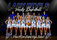 PRCHS Lady Devils Varsity Basketball Team 2025-2026
