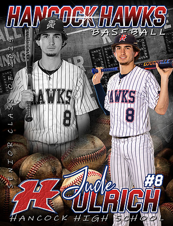 Jude Ulrich - HHS Baseball Banner 2025