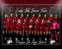 PJHS Lady Tide Soccer Team 2025-2026
