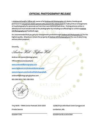 Trey Wells - Print Release Form 01-06-2020
