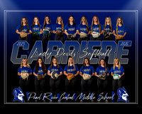 PRCMS Lady Devils Softball Team 2025-2026 copy