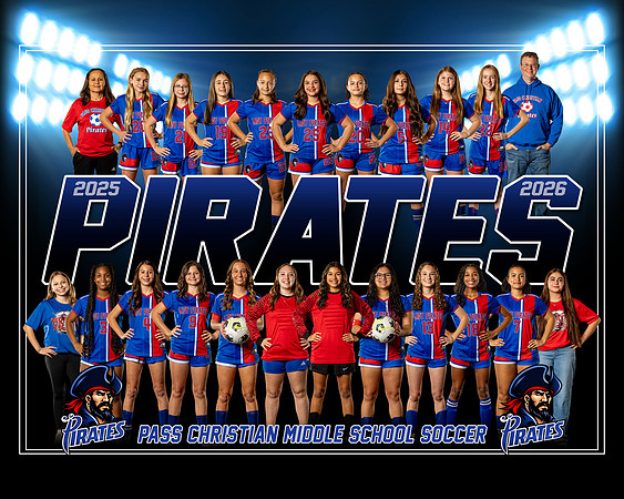 PCMS Pirates Girls Soccer Team 2025-2026 copy