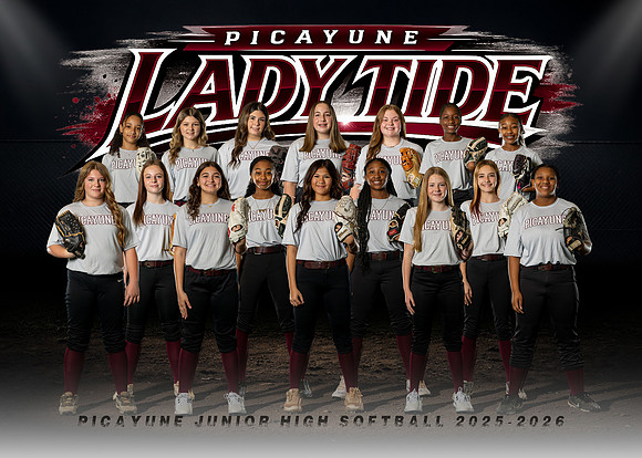 PJHS Lady Tide Softball Team 2025-2026 copy