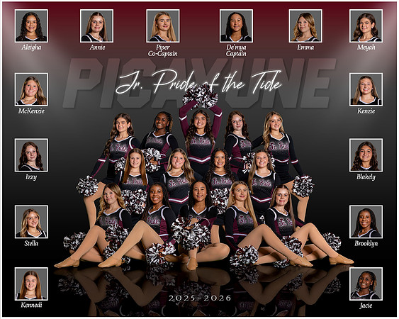 PJHS Jr. Pride Dance Team 2025-2026 (16x20)