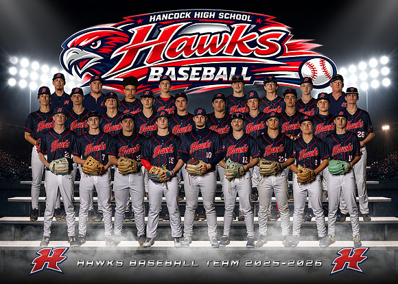 HHS Baseball Team 2025-2026