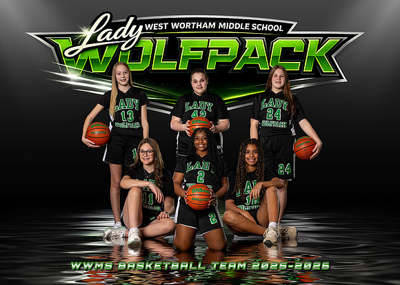 WWMS Lady Wolfpack Basketball Team 2025-2026