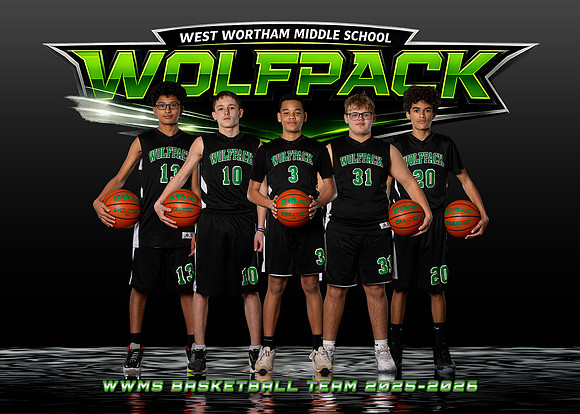 WWMS Wolfpack Basketball Team 2025-2026