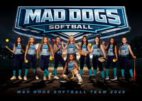 Mad Dogs Softball Team 2025-2026