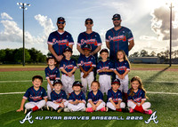 PYAA 4U Braves Baseball Team 2026