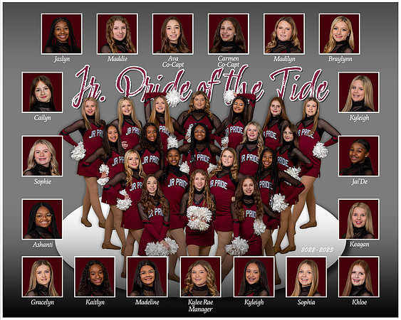 PJHS Pride Dance Team 2022-2023 (16x20)