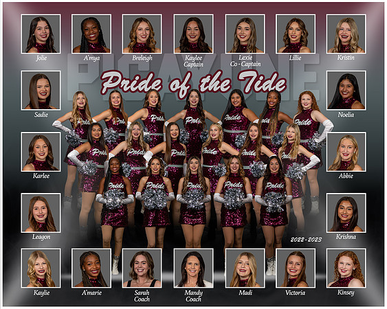 PMHS Pride Dance Team 2022-2023 (16x20)