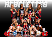 HCHS Rebelettes Vollyeball Team 2026-2027