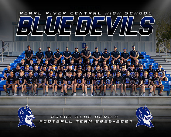 PRCHS Blue Devils Football Team (8x10)