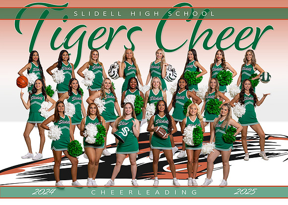 SHS Cheer Team 2024-2025 (5x7)