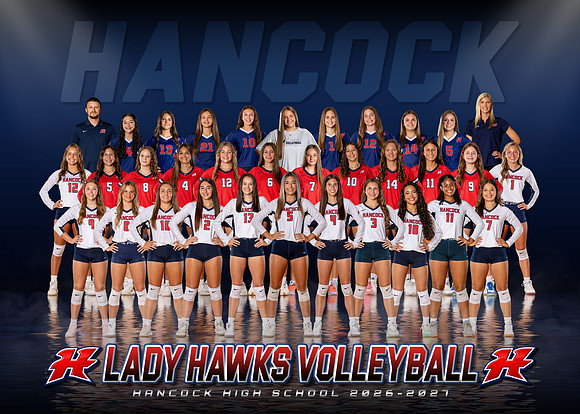HHS Lady Hawks Volleyball Team 2026-2027