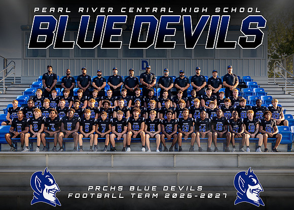 PRCHS Blue Devils Football Team (5x7)