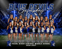 PRCMS Blue Devils Cheer 2026-2027