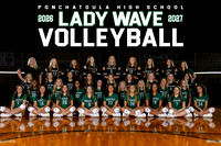 PHS Lady Wave Volleyball Team 2026-2027