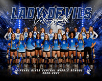 PRCMS Lady Devils Volleyball Team 2026-2027