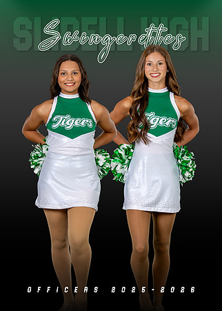 SHS Tigers Dance Officers 2025-2026