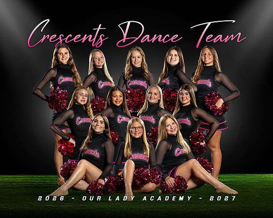 OLA Crescents Dance Team 2026-2027 (8x10)