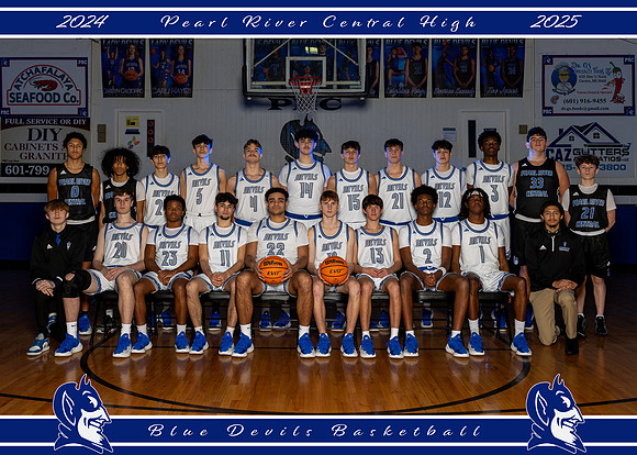 PRCHS Basketball Team 2024-2025 (5x7)