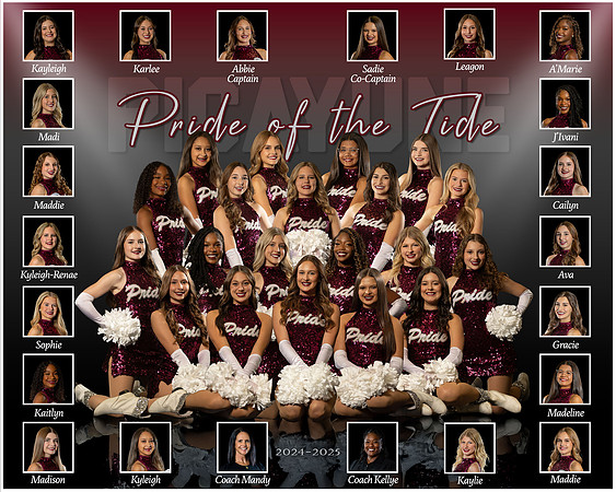 PMHS Pride Dance Team 2024-2025 (16x20)