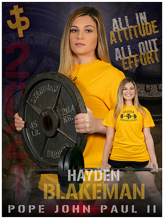 Hayden Blakeman - PJP Powerlift Banner 2021