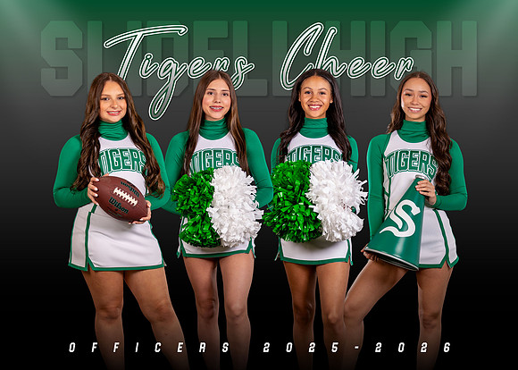 SHS Tigers Cheer Officers 2025-2026