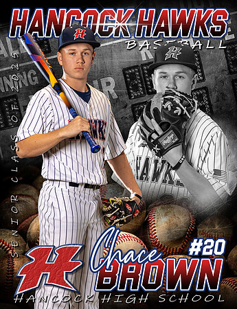 Chase Brown - HHS Baseball Banner 2025