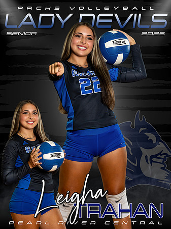Leigha Trahan - PRCHS Volleyball Banner 2025