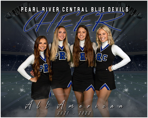 PRCHS Cheer Team All American 2021-2022 - 8x10