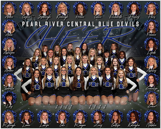PRCHS Cheer Team Photo 2021-2022 - 8x10