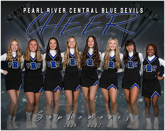 PRCHS Cheer Team Sophomore 2021-2022 - 8x10