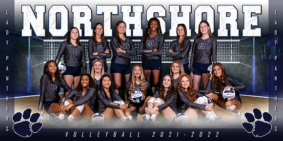 NHS Varsity Volleyball Team Banner 2022 - 3x6