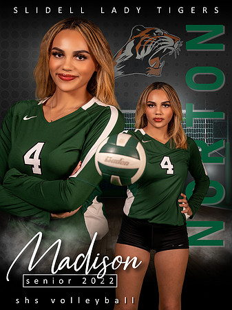 Madison Norton - SHS Volleyball Banner 2022