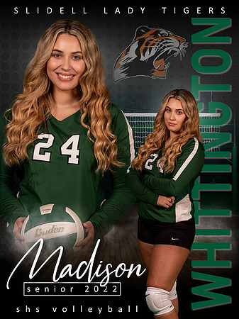 Madison Whittington - SHS Volleyball Banner 2022