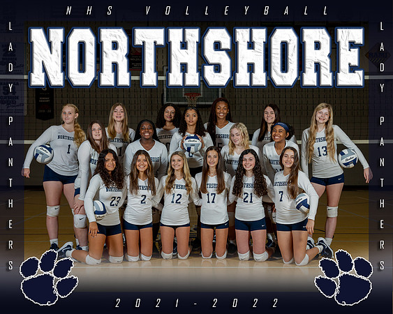 NHS 9th Grade Volleyball Team 2022 - 8x10