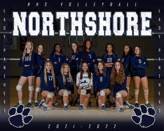 NHS JV Volleyball Team 2022 - 8x10