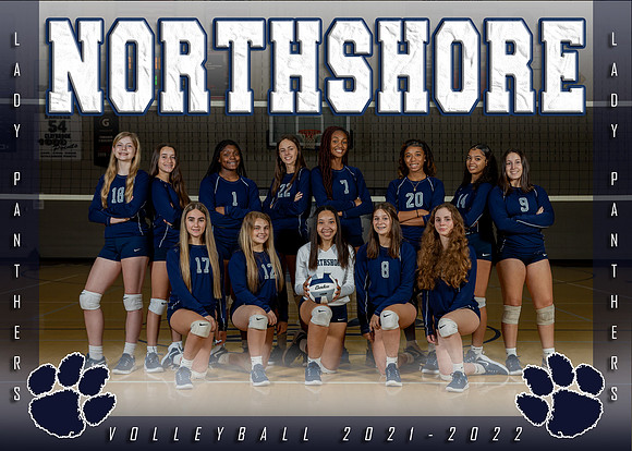 NHS JV Volleyball Team 2022 - 5x7