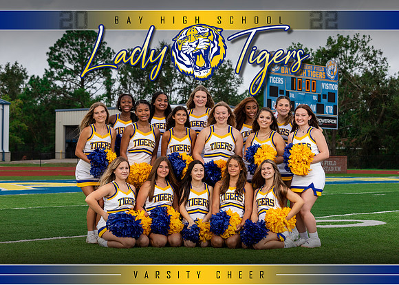 BHS Cheer Team 2022 - 5x7