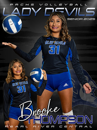 Brooke Thompson - PRCHS Volleyball Banner 2025