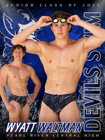 Wyatt Waltman - PRCHS Swim Banner 2025
