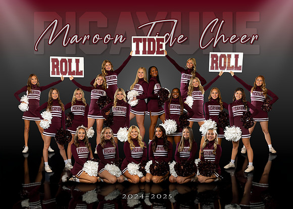 PMHS Cheer Team 2024-2025 (5x7)