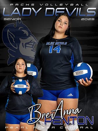 Breanna Penton - PRCHS Volleyball Banner 2025